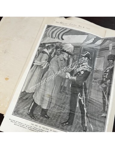 Press References to the Visit of H.M the King George A of the Hellenes November 18 1905
