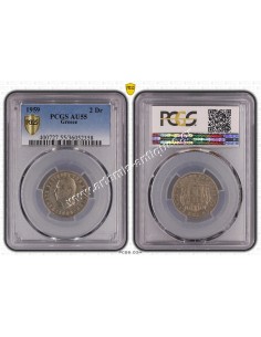 2 Drachmas 1959 Paul PCGS AU55