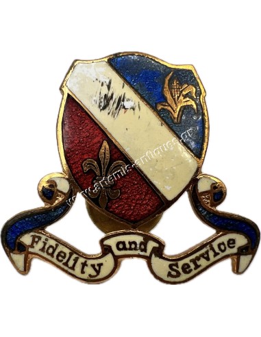 350th Infantry Regiment 88th Division Distinctive Crest WW2 U.S.A