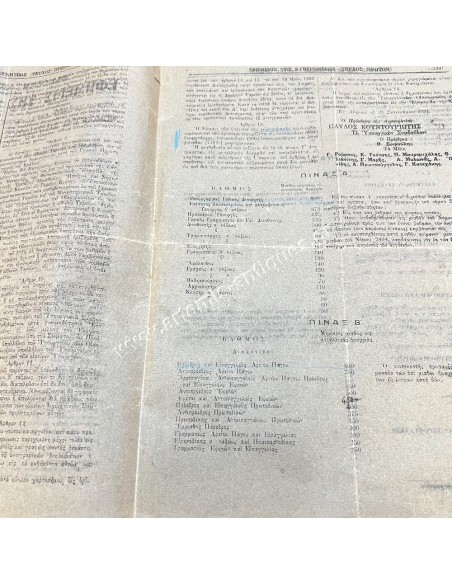 Government Gazette 1924 Second Hellenic Republic