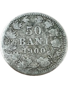 50 Bani 1900 Carol I Romania 2