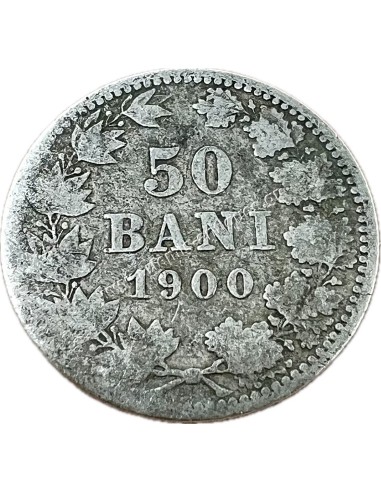 50 Bani 1900 Carol I Romania