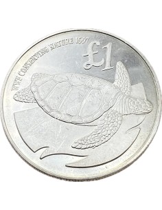 1 Pound 1997 Proof Cyprus