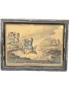 COMING IN AT THE DEATH by James Gillray, published by Hannah Humphrey 8 April 1800
