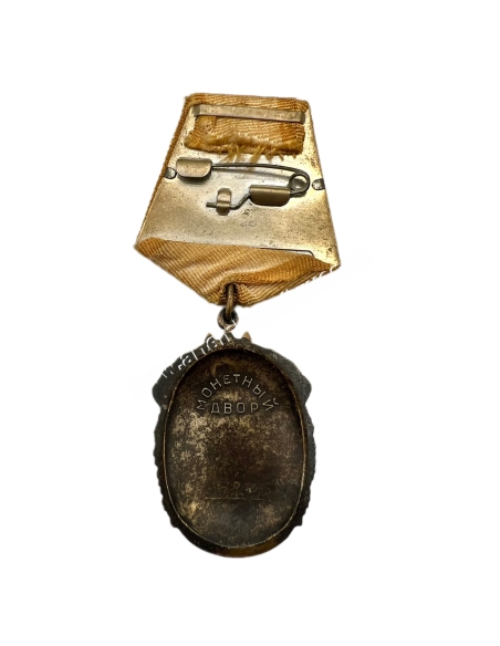 Order of the Badge of Honour , Numbered with Concave Reverse