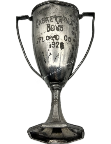 Basketball Boys Floyd Co 1926 Επάργυρο Κύπελλο από Wallace Bros. Co