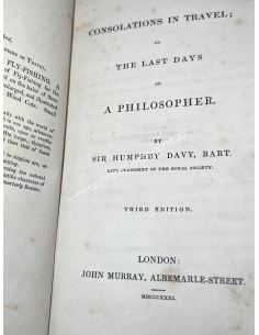 Consolations in Travel or the Last Days of a Philosopher 1831