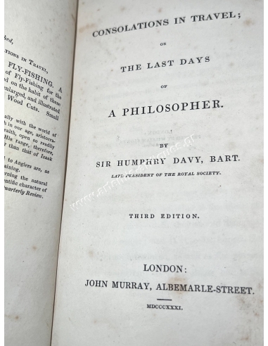 Consolations in Travel or the Last Days of a Philosopher 1831