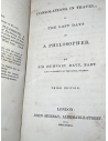 Consolations in Travel or the Last Days of a Philosopher 1831