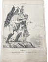 Le Tentateur. Si tu consens a etre a moi , cel Empire sera a toi Lithograph 1854 by Daumier Honore