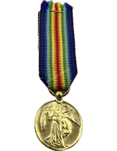 Interallied Victory Miniature Replacement Medal United Kingdom