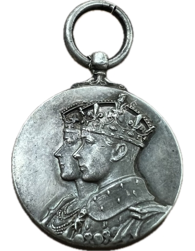 King George VI and Queen Elizabeth Miniature Coronation Medal United Kingdom