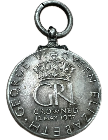 King George VI and Queen Elizabeth Miniature Coronation Medal United Kingdom