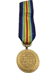 Interallied Victory Miniature Medal United Kingdom 2