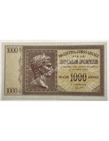 1000 Δραχμές 1941 Isole Jonie