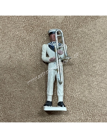 Navy Musician ATHINA Summer Uniform White Instrument Rare