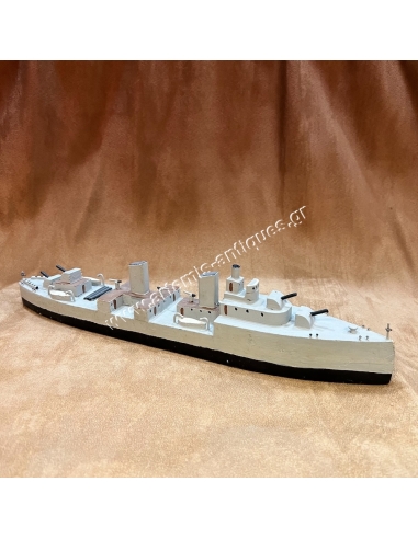 Greek Wooden Battleship 1960s
