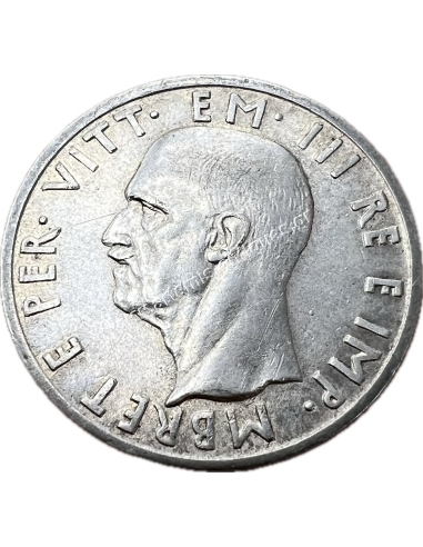 5 Lek 1939 Vittorio Emanuele III Albania