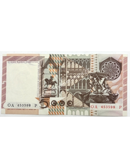 5000 Lire 1980 Ιταλία UNC