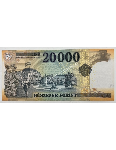 20000 Forint 2016 Hungary AU+