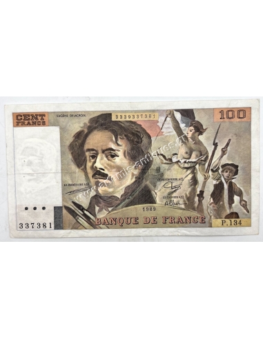 100 Francs 1989 Γαλλία