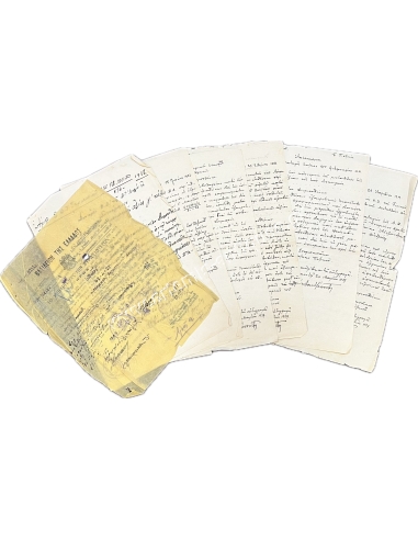 File of a Major, Crimea and Asia Minor Daily Orders and Award of Pension