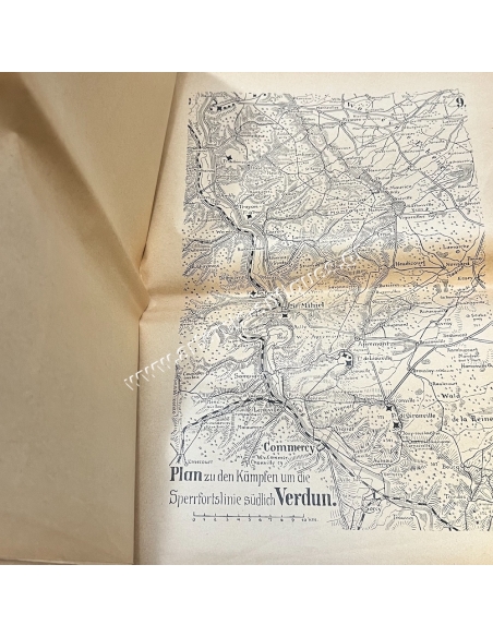 Topographical plans of the Western Front under Captain Von Falkenhausen