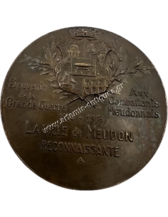 Μεγάλος Πόλεμος 1914-1918, Η ευγνωμονούσα πόλη του Meudon, του Coudray Γαλλία 2