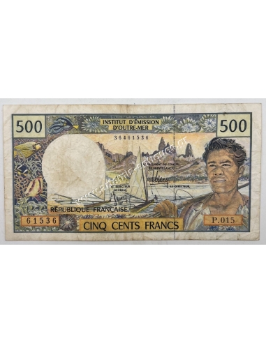 500 Francs 1992 New Caledonia