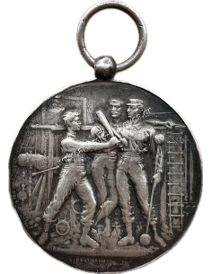 Concours de Gymnastique 8 Août 1897 Ville de Montlucon by A. Bertrand France