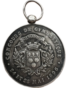 Concours de Gymnastique 24 et 25 Mai 1896 Ville de Chartres France 2