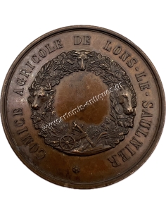 Comice Agricole de Lons le Saunier late 19th century Medal 2