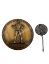 Championnats Militaires d'Escrime d'Europe Budapest 1929 Medal and Lapel Pin