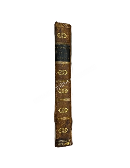 Histoire de la Révolution actuelle de la Grèce par Edward Blaquières 1825
