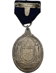 Μασονικό Μετάλλιο Ειρήνης 1919 σε Ασήμι Ηνωμένο Βασίλειο 2