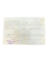 Note Receipt 1893 Kefalonia