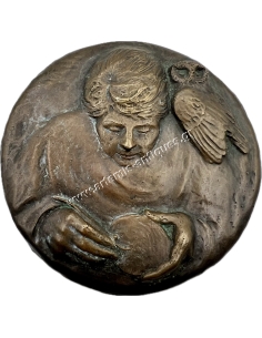 Athena and Me , Medal by Avril Vaughan 1988