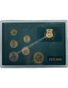 UNC Σετ Νομισμάτων 1991-1993 Εσθονία