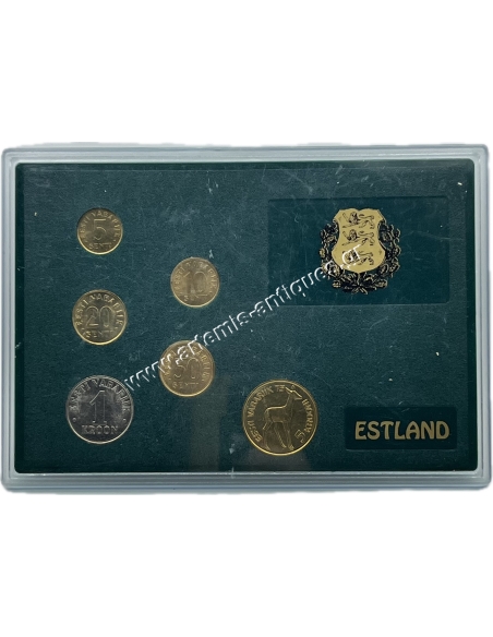 UNC Coin Set 1991-1993 Estonia