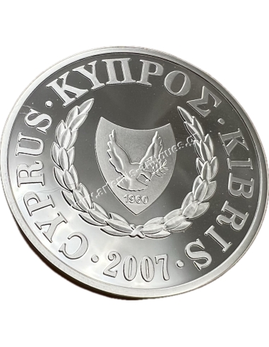 1 Pound 2007 Treaty of Rome Silver Proof Cyprus