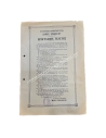 1931 Municipality of Heraklion Ceremony Program for the 25th of March