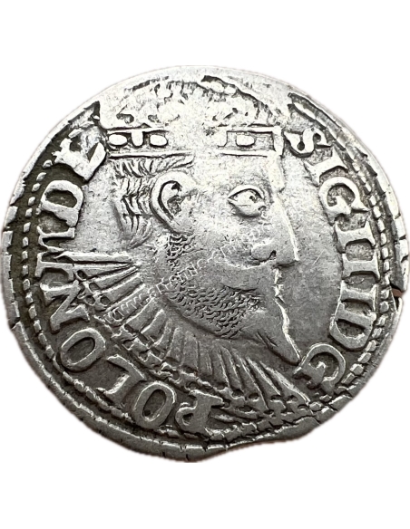 3 Groszy 1595-1597 Sigismund III Vasa Κοινοπολιτεία Πολωνίας - Λιθουανίας