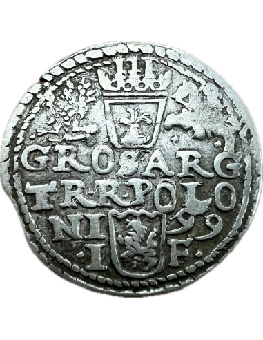 3 Groszy 1595-1597 Sigismund III Vasa Κοινοπολιτεία Πολωνίας - Λιθουανίας