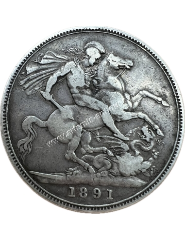 1 Crown 1891 Victoria Ηνωμένο Βασίλειο