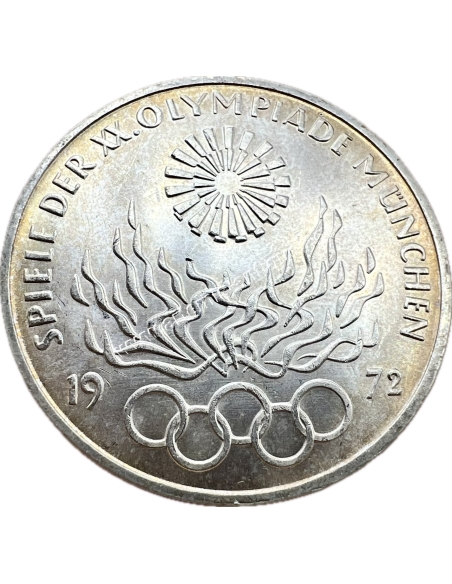 10 Marks 1972 G Ολυμπιακοί Αγώνες στο Μόναχο Γερμανία
