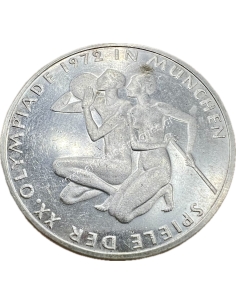 10 Marks 1972 F Olympic Games in Munich Germany