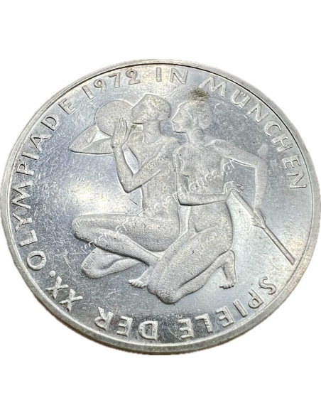 10 Marks 1972 F Olympic Games in Munich Germany