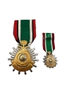 Kuwait Liberation Medal and Miniature Medal Saudi Arabia