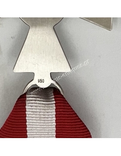 Police Bravery Medal Hellenic Republic in Silver 950 2