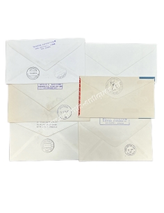Quantas Πτήση Ολυμπιακής Δάδας 1956 ,Sabena, Austrian Airlines, Swissair 1η Πτήση,KLM 50 χρόνια, 6 Φάκελοι 1966-1982 2